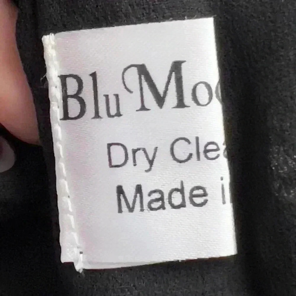 Blu Moon Zig Zag Sequin Mini Skirt Size Small $220 Disco Party - Picture 7 of 11